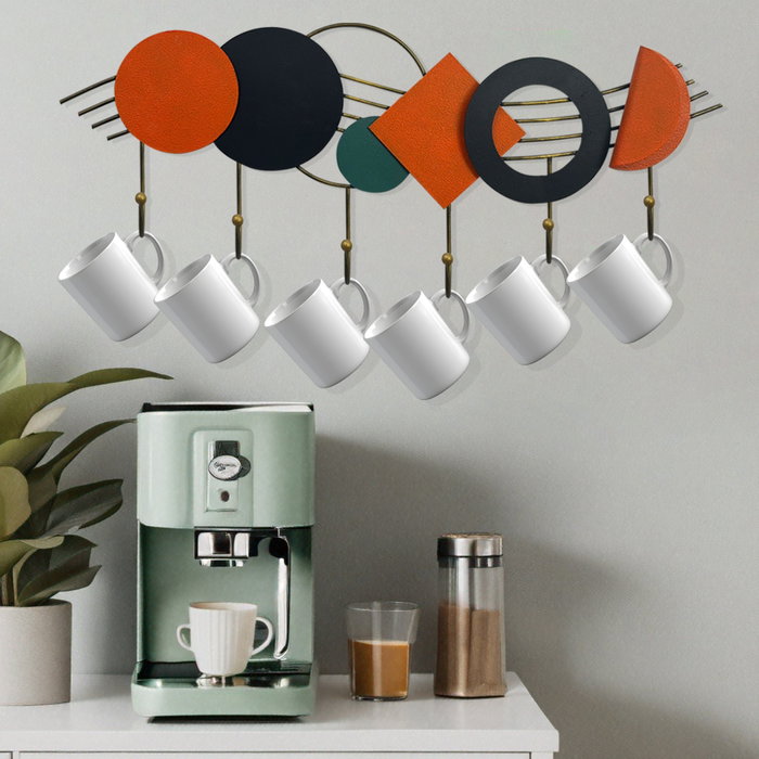 Wallity Mualla Gancho de pared de metal Multicolor